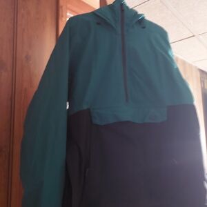 Women's Teal and Black Ski Jacket